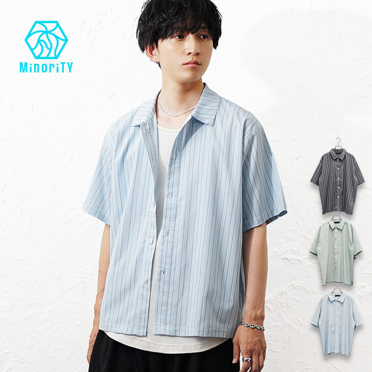 オーバーサイズ半袖シャツ