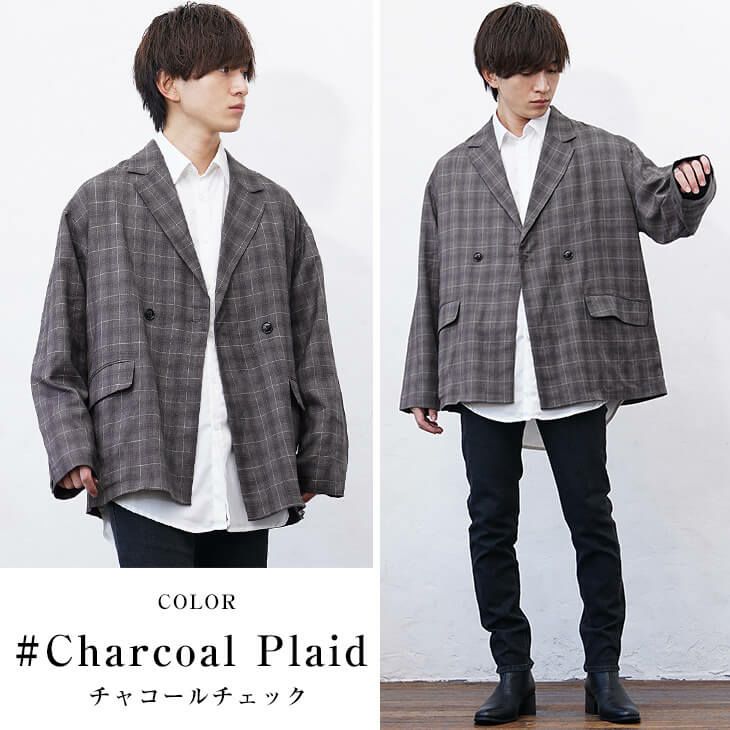 長袖シャツメンズコーデ