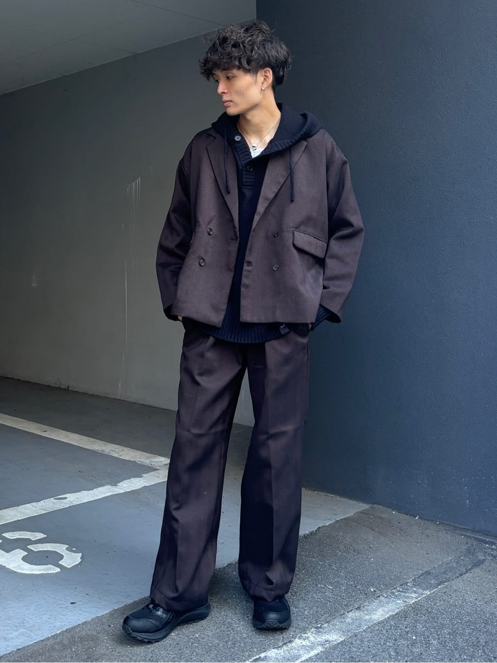 メンズピアスコーデ