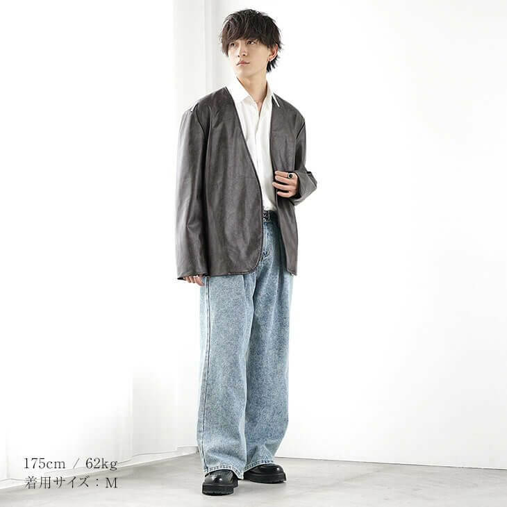 30代メンズファッションがっちり体型