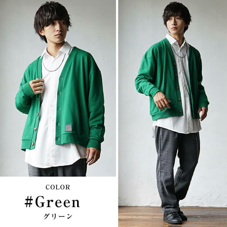 オーバーサイズシャツメンズコーデ