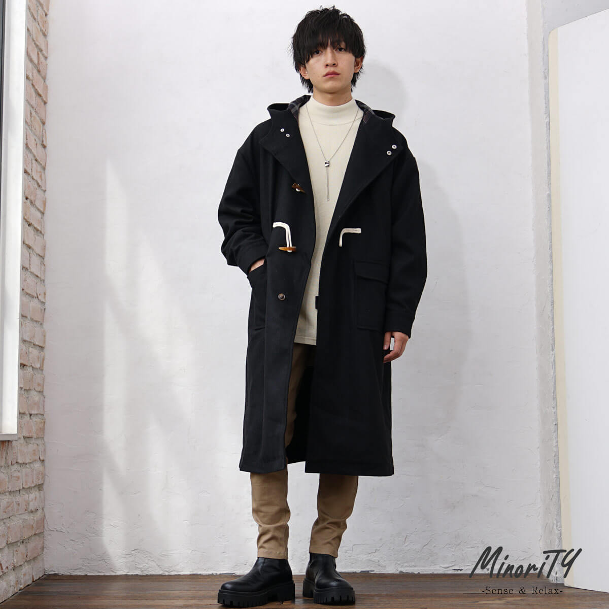冬服メンズコーデ