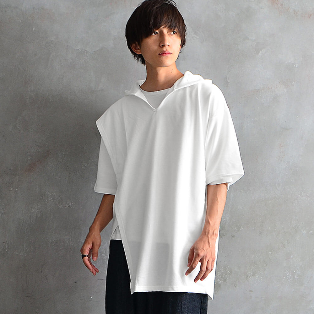 ｲﾝﾚｲﾐﾆ裏毛ｱｼﾒﾄﾘｰTeeﾊﾟｰｶｰ