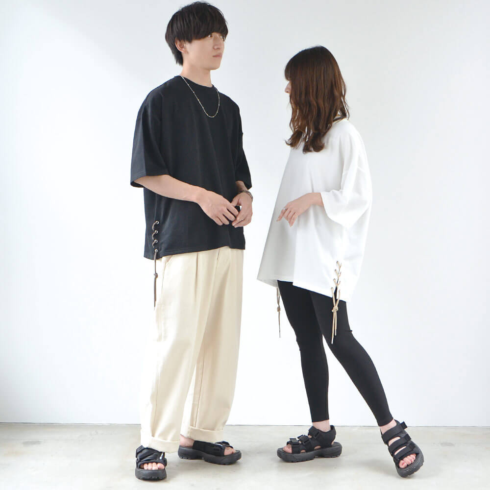  ベーシック色でまとめたコーデ