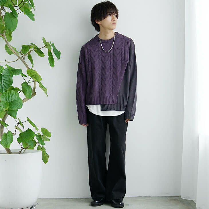 ジェンダーレスファッションコーデ