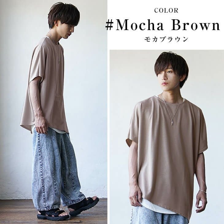 アシンメトリードルマンビッグTシャツ｜公式MinoriTY
