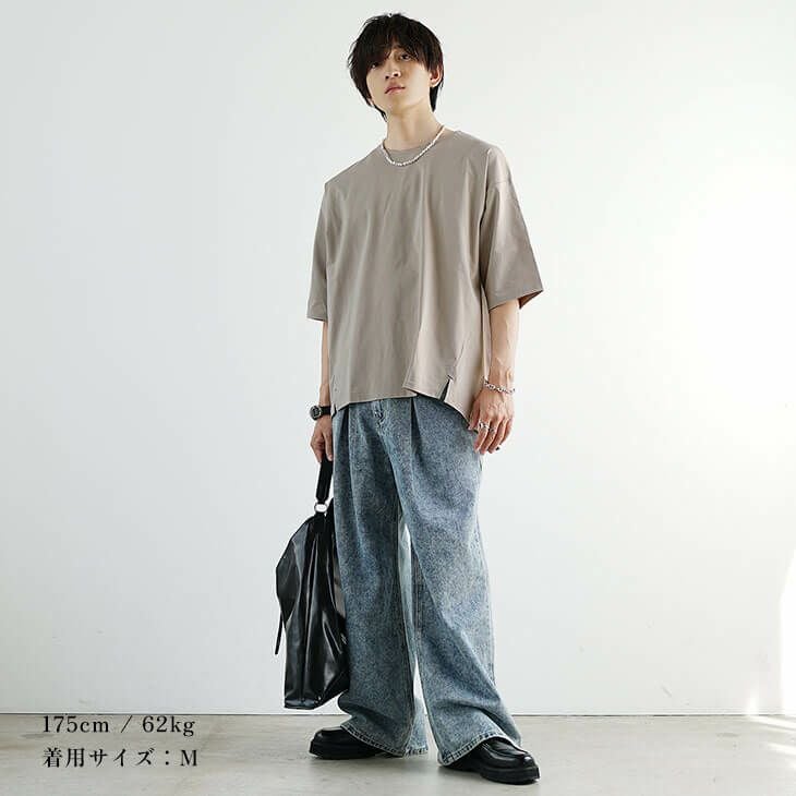 冷感UVカット 立体シルエットTシャツ