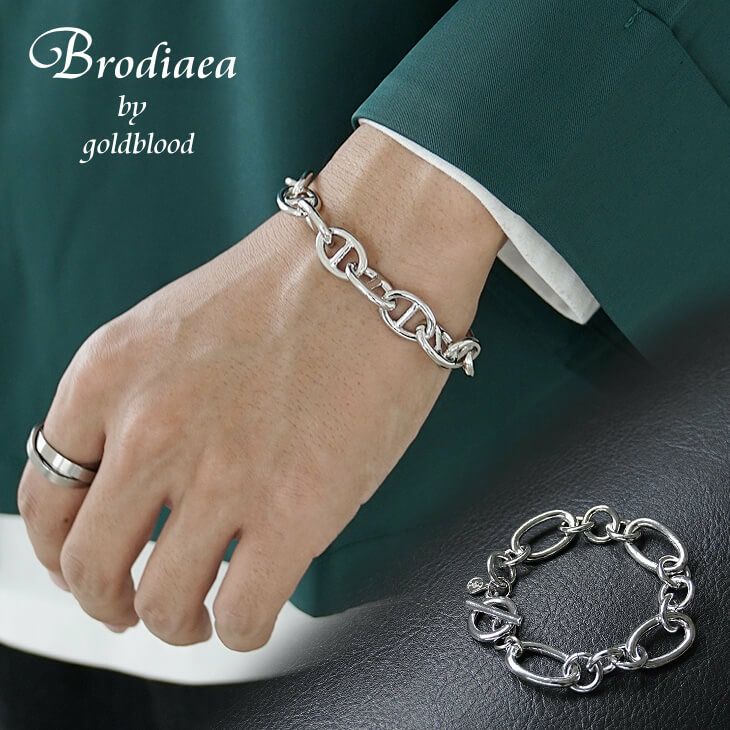 Brodiaea】選べるシルバーチェーンブレスレット