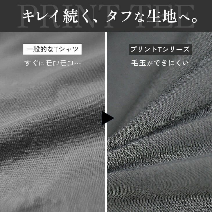 グラデーションプリントTシャツ